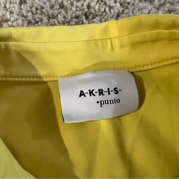 Akris Colorblock Pattern Knee-Length Dress - Picture 5 of 7